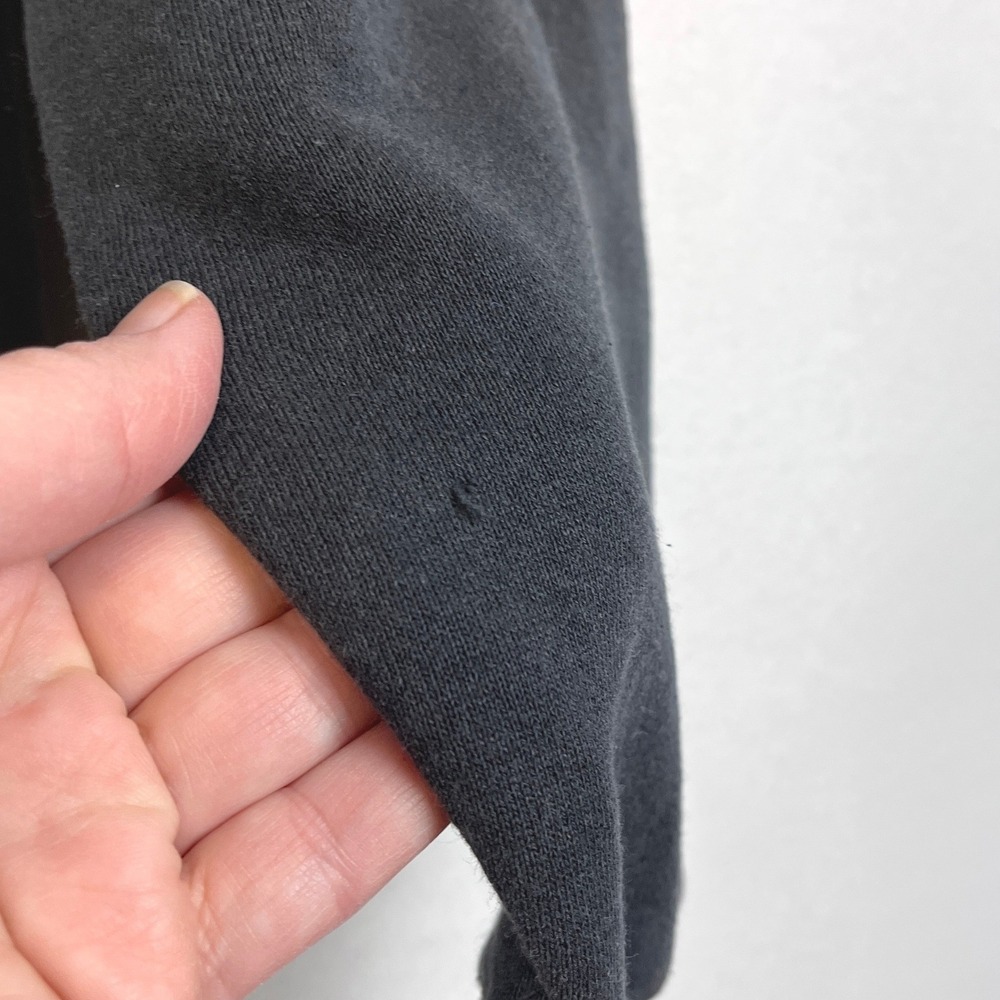 Vintage 80's Disney Disneyland Mickey Mouse Sweatshirt Small Striped Sleeves - Picture 9 of 10